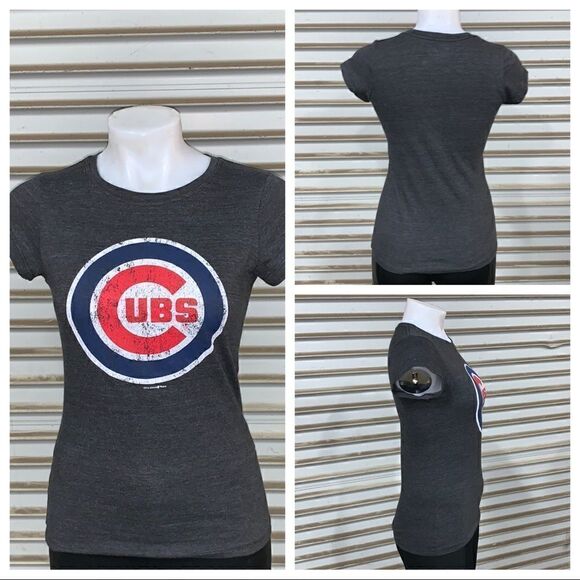 5th & Ocean cotton blend Cubs short sleeve T-Shirt - Picture 1 of 7